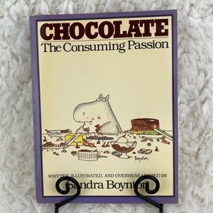 Sandra Boynton Chocolate The Consuming Passion Paperback Book VTG 1982